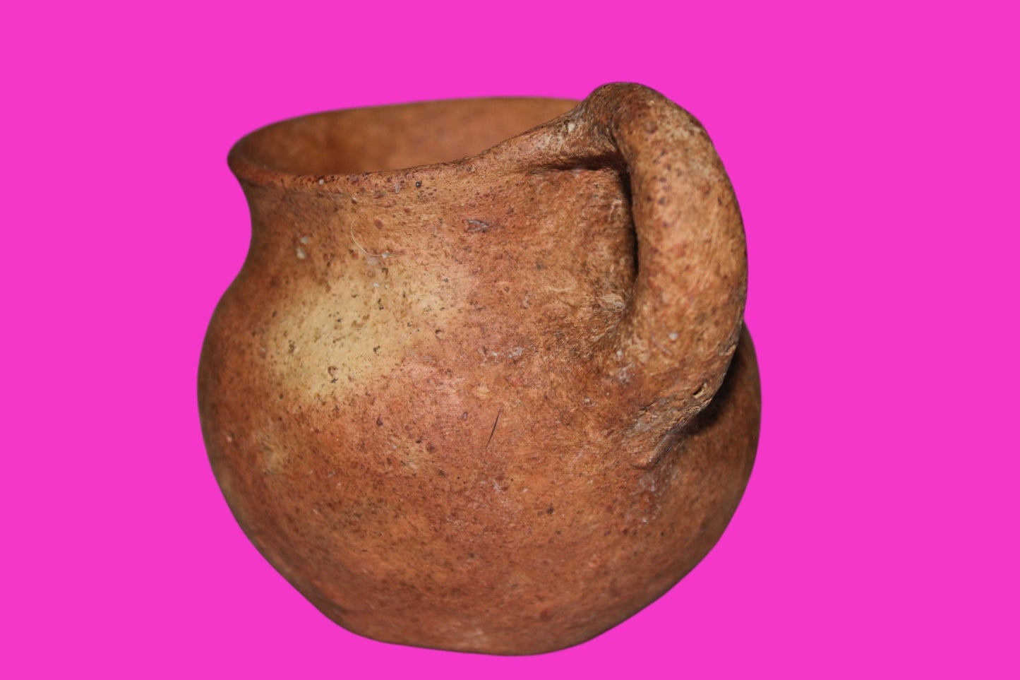 Holy Land Artifact Authentic 4000 Year Old Cup Time of Abraham 2000 BC COA J119