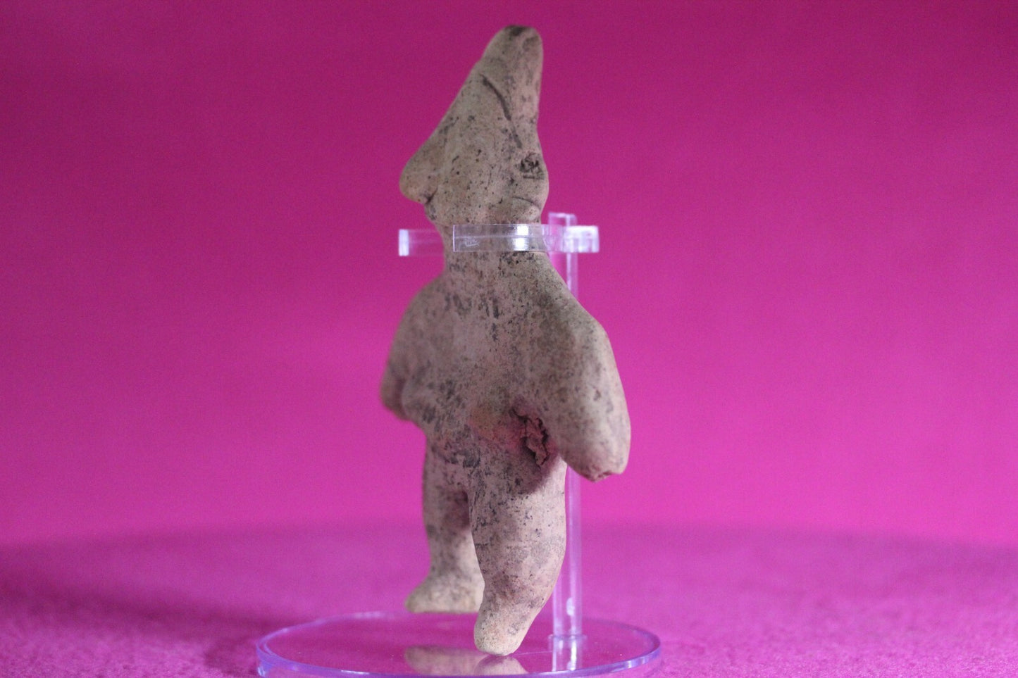 Pre Columbian Authentic Artifact Dwarf Tomb Figure Colima Mexico COA T87
