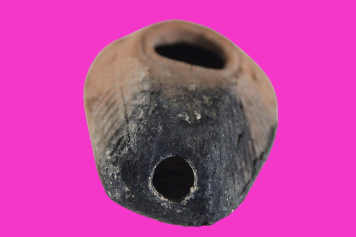 Ancient Holy Land Oil Lamp Artifact Jesus Christ Home Israel 300-600 AD COA 86