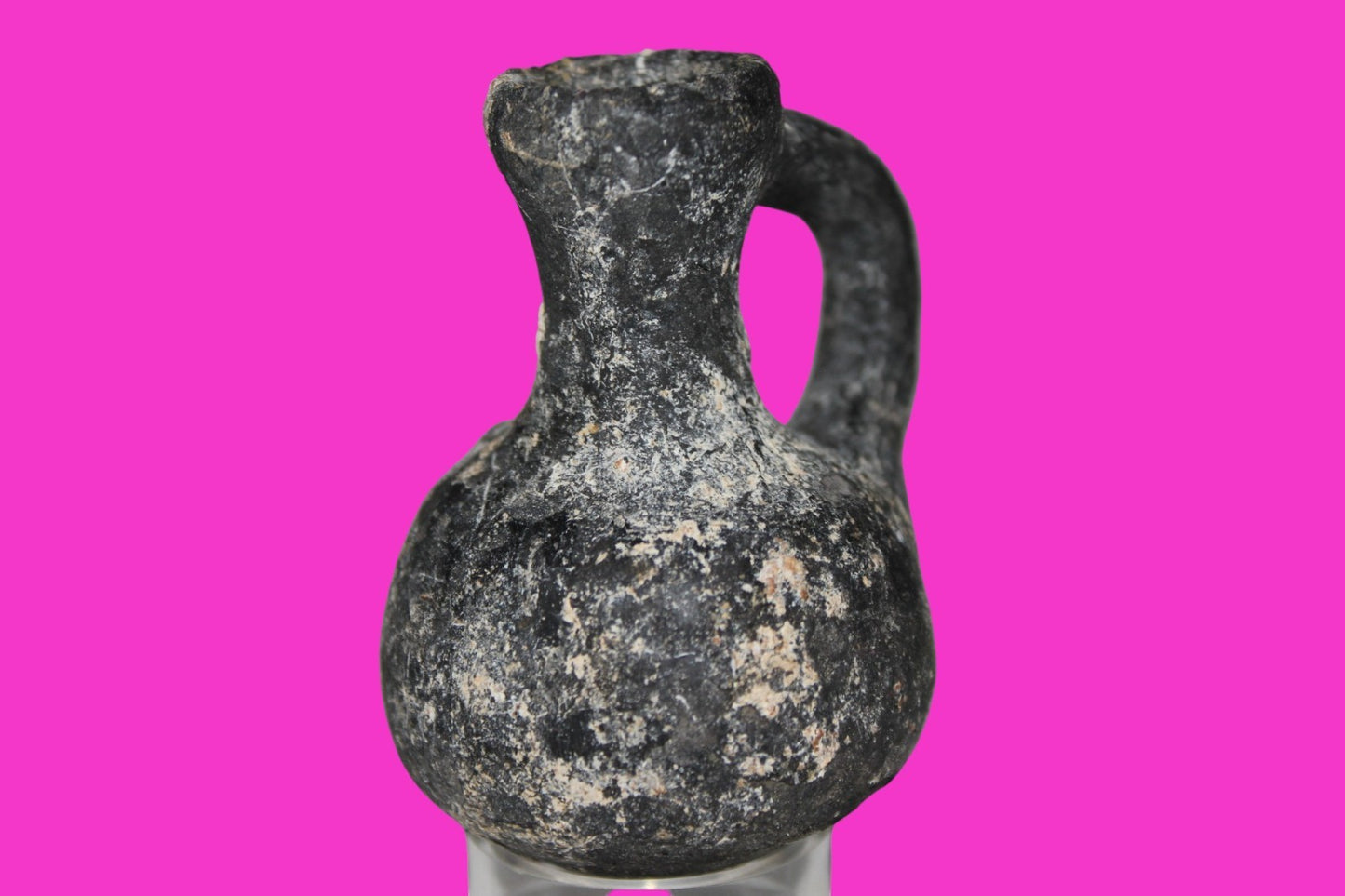 Ancient Holy Land Artifact King David Mini Jugglet Christ Home Land 1000BC COA 3