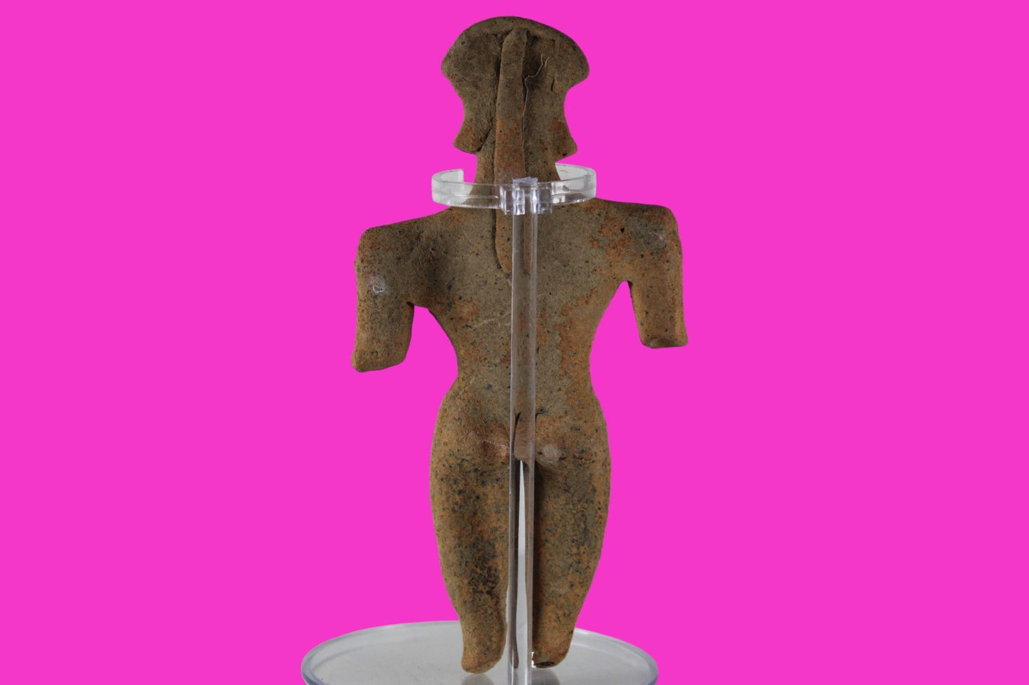 Pre Columbian Artifact 6 in Female Shaft Tomb Figure Colima Mexico 100BC COA 279