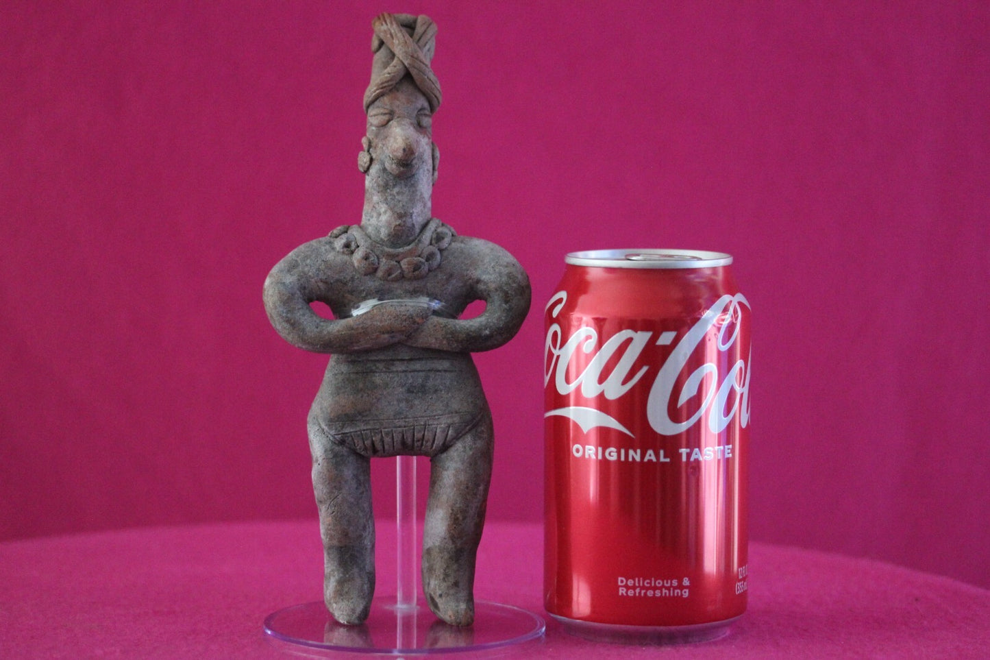 Pre Columbian Authentic Artifact Tomb Figure Colima Mexico 100 BC-250 AD COA 169