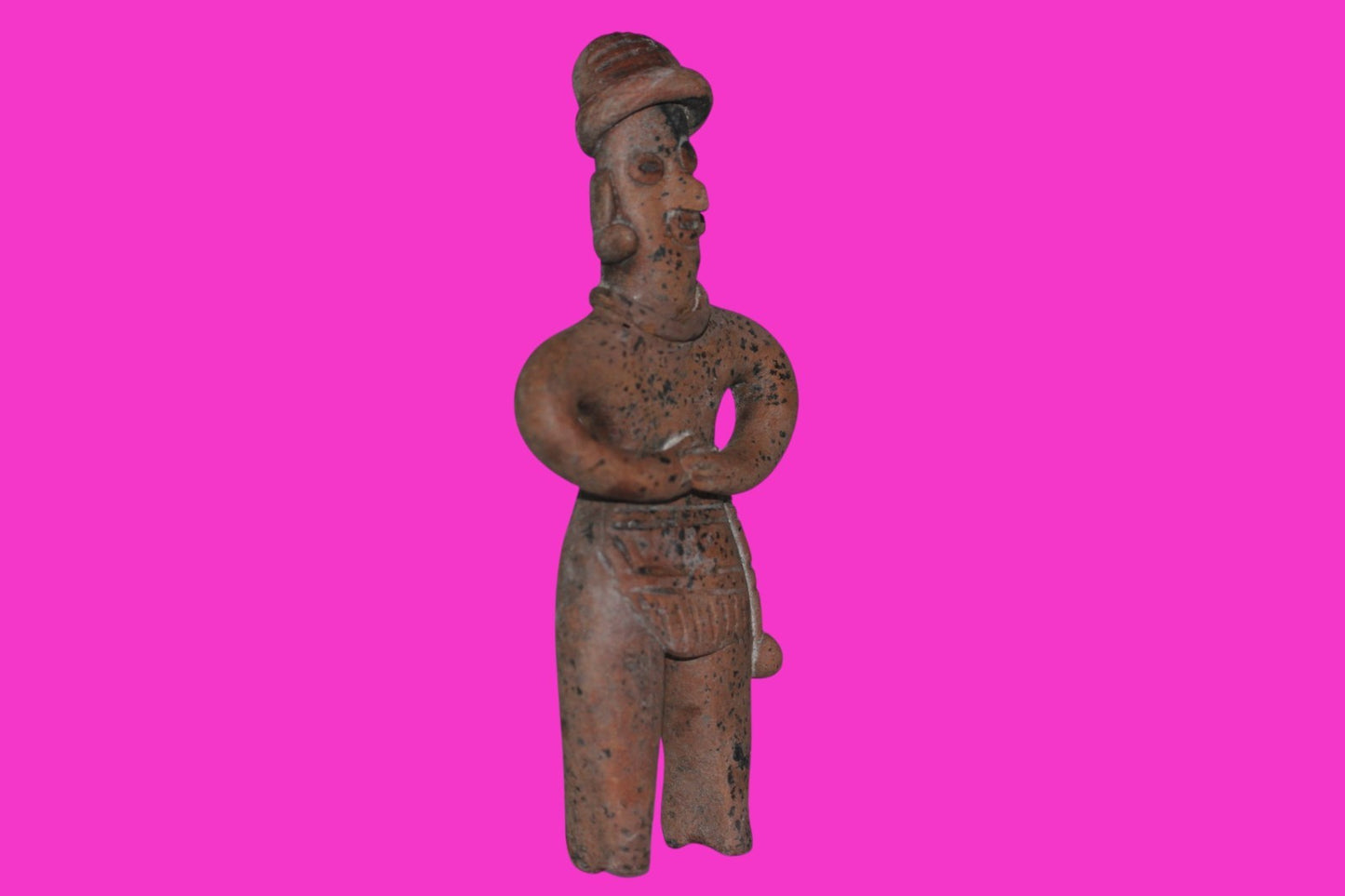 Pre Columbian Artifact Authentic Tomb Figure Colima Mexico 100BC - 250AD COA 212