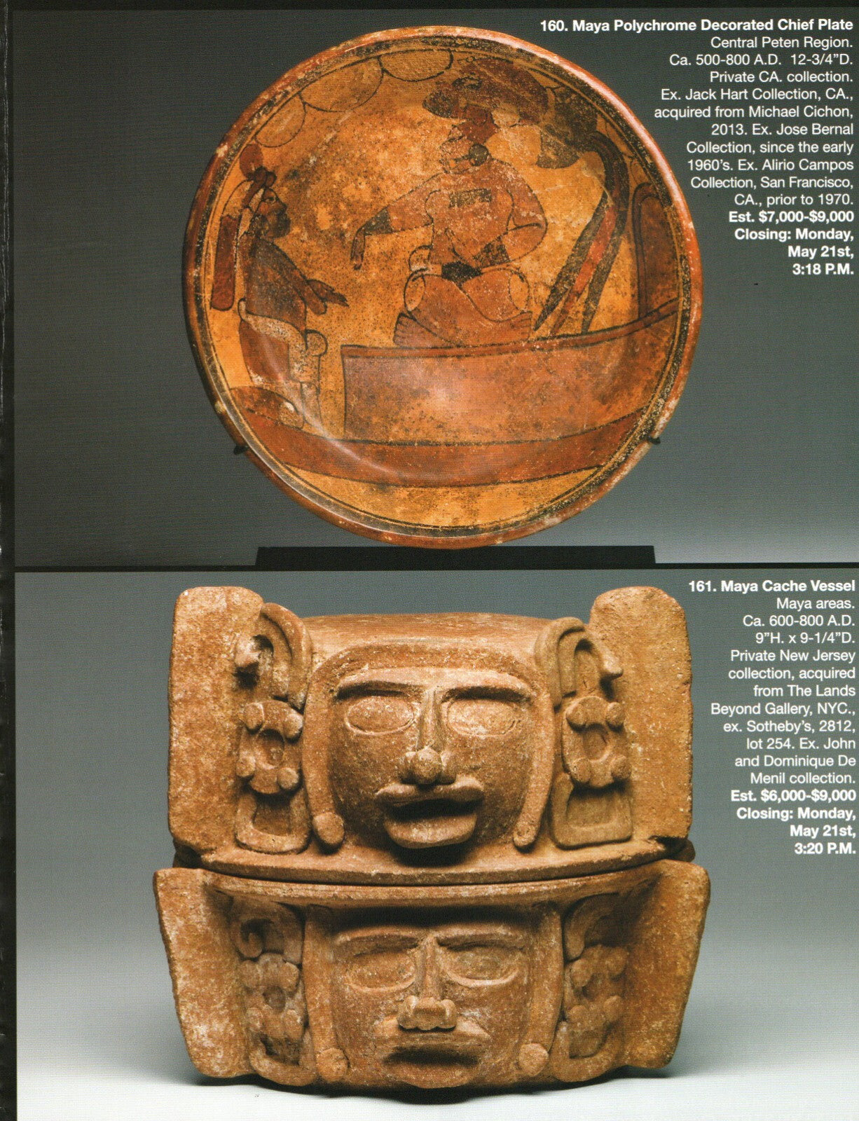Pre Columbian Artifacts Price & Value Guide Arte Primitivo Auction Catalog #89