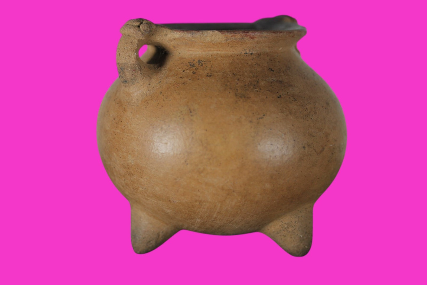 Pre Columbian Authentic Artifact  Tripod Bowl Nicoya Costa Rica 700 AD COA J07