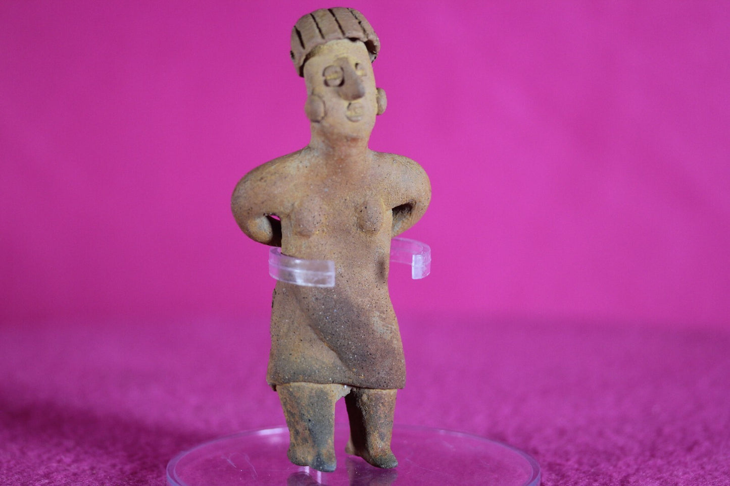 Pre Columbian Artifact Authentic Rare Grandma Tomb Figure Colima Mexico COA 143