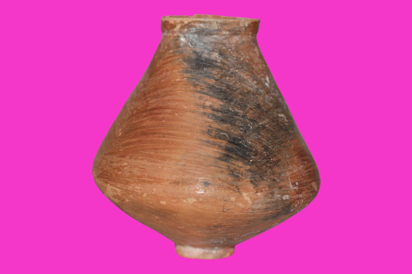 Holy Land Artifact Ancient From Time of Jesus Christ Jug 100BC-200AD COA J134