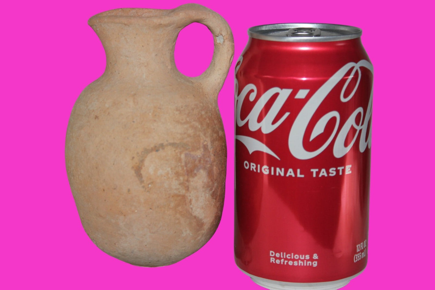 Ancient Holy Land Artifact King David Jug Land of Jesus Christ 1000 BC COA 13