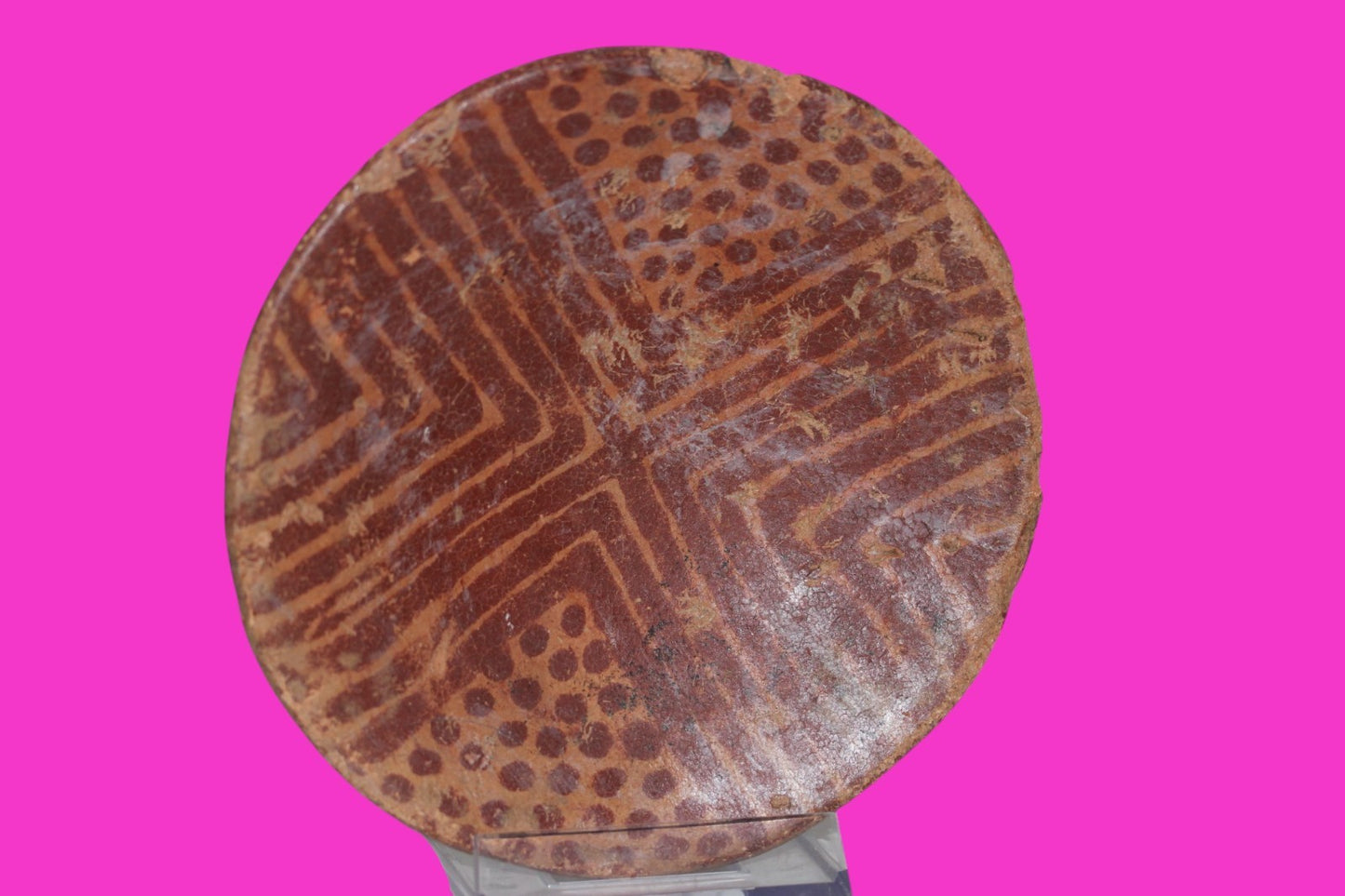 Pre Columbian Artifact Authentic Pedestal Bowl Narino Columbia 1000 AD COA J100