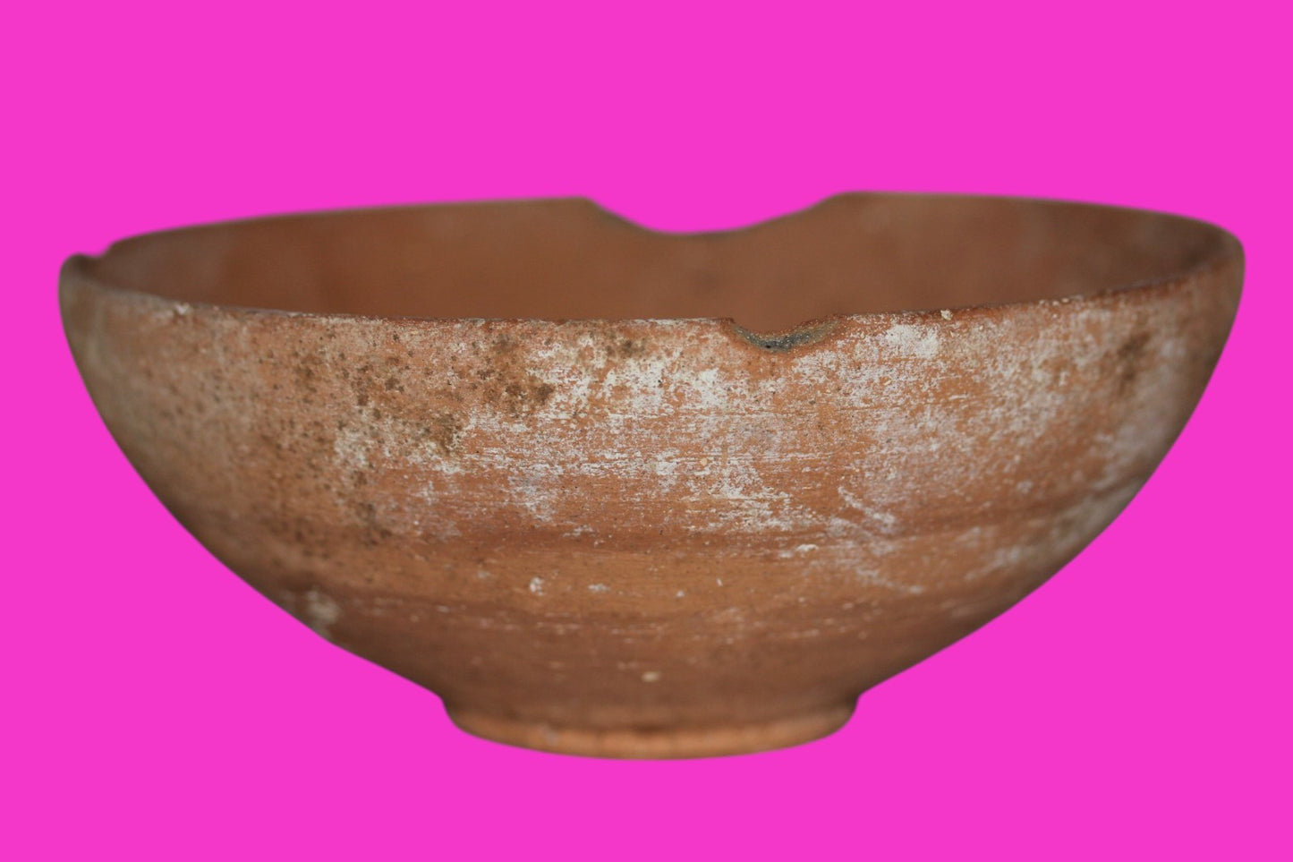 Holy Land Artifact Authentic 3000 Year Old Bowl King David Era 1000 BC COA J140