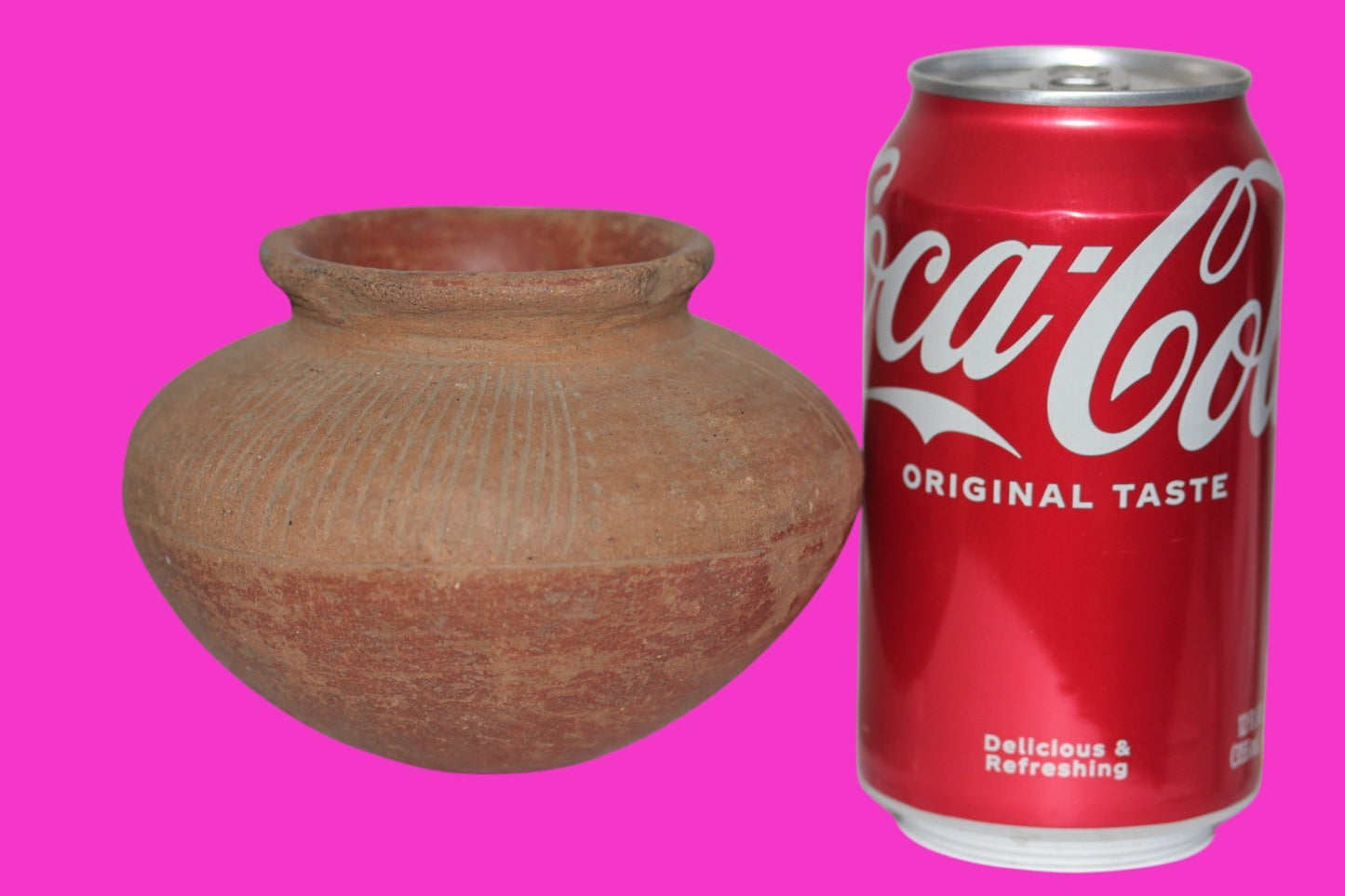 Pre Columbian Artifact Authentic Small Olla Colima Mexico 200 BC-200 AD COA J101