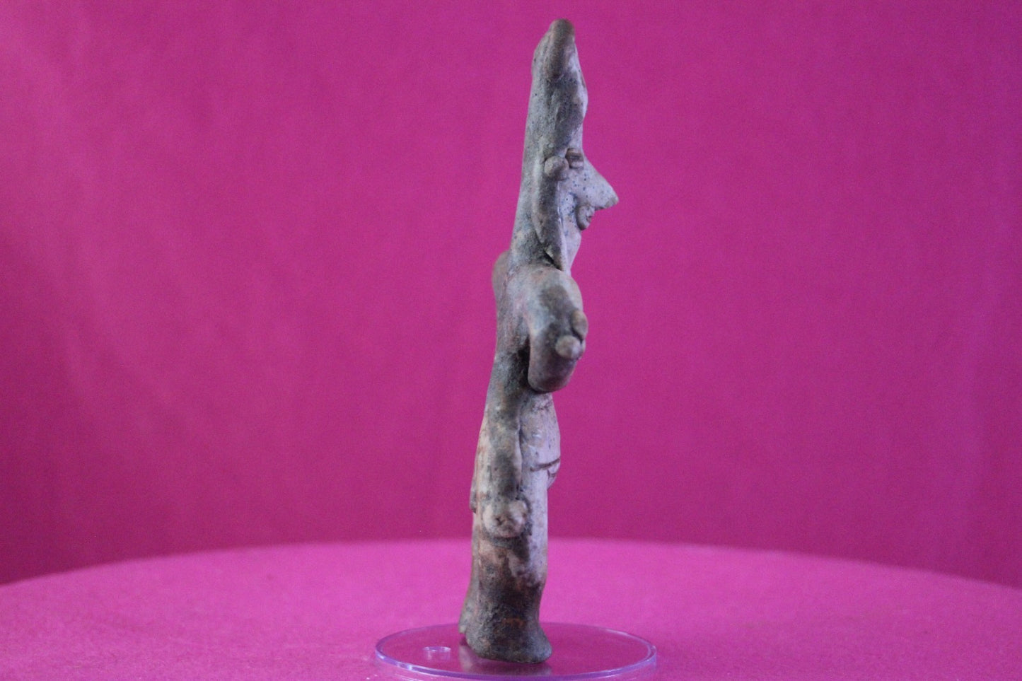 Pre Columbian Authentic Artifact Female Shaman Tomb Figure Colima Mexico COA 198