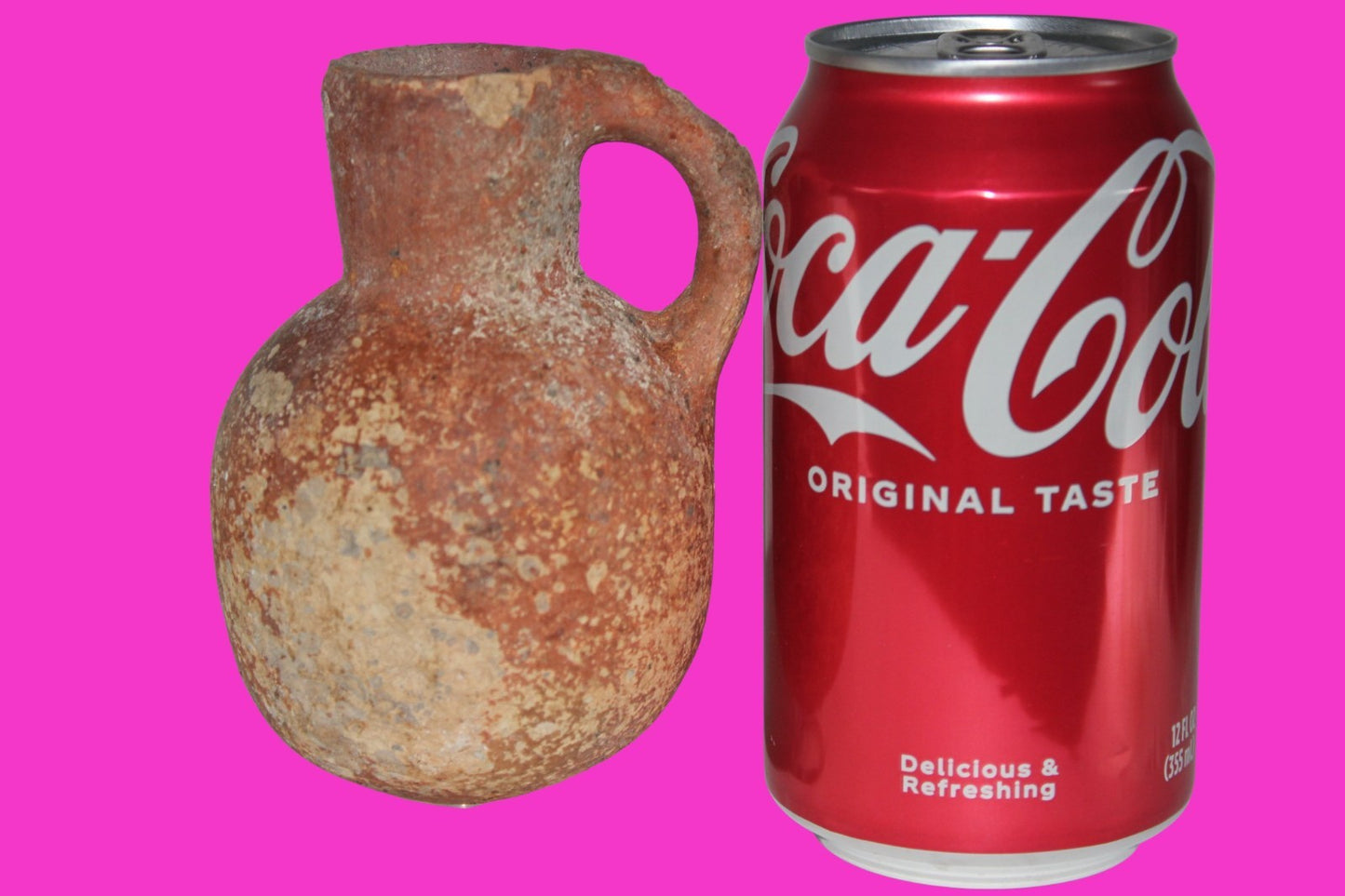 Ancient Holy Land Artifact King David Jug Land of Jesus Christ 1000 BC COA 11