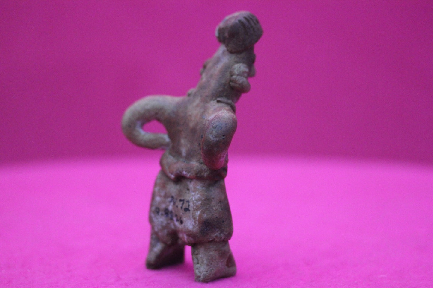 Pre Columbian Artifact Authentic Rare Grandma Tomb Figure Colima Mexico  COA 154