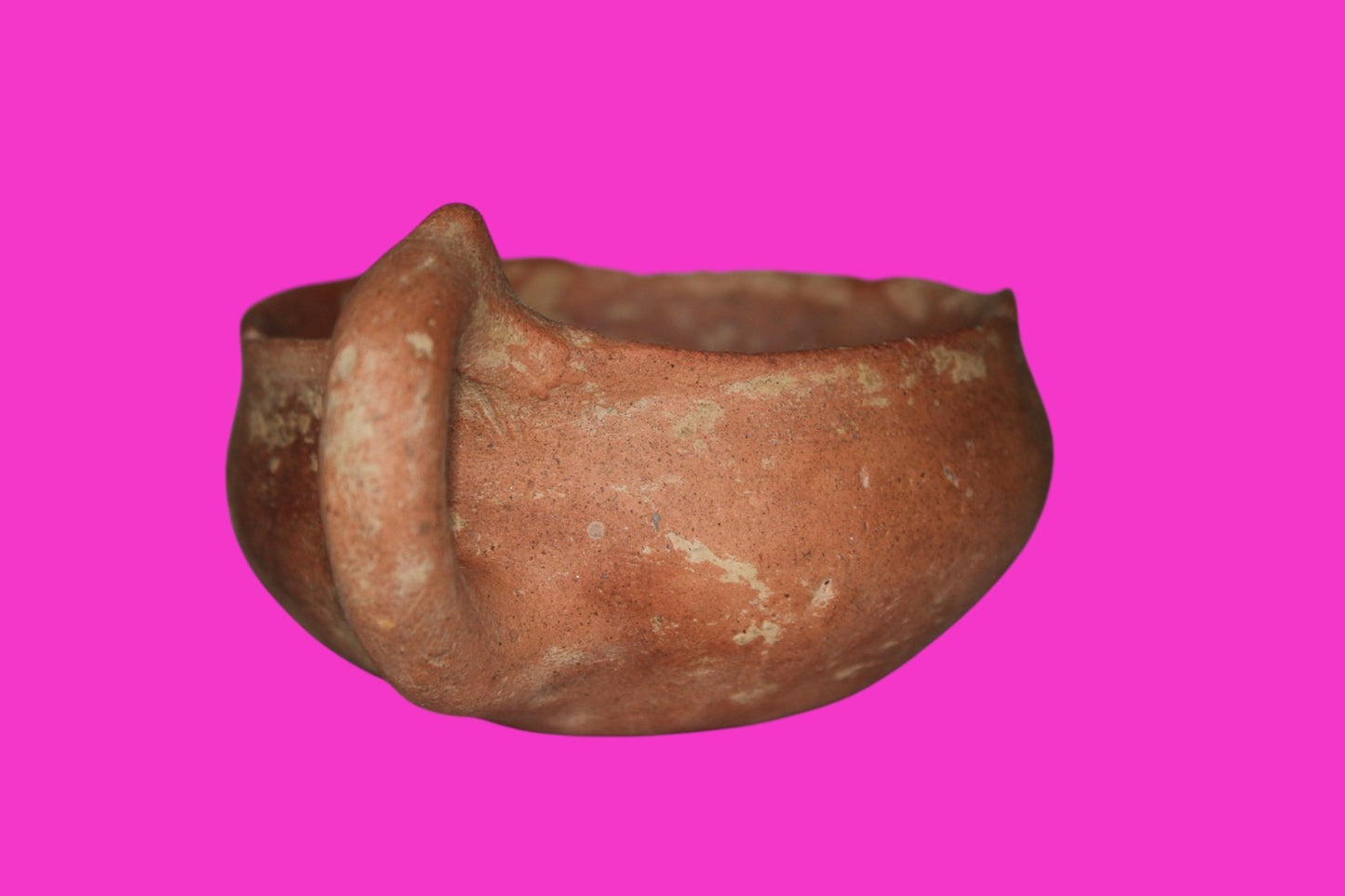 Holy Land Artifact Authentic 4000 Year Old Cup Time of Abraham 2000 BC COA J115