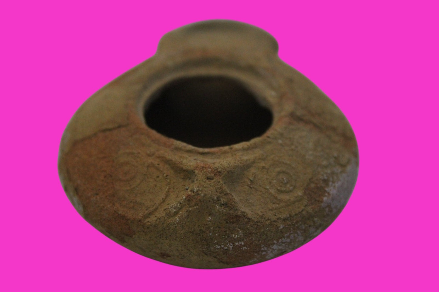 Ancient Holy Land Oil Lamp Artifact From Jesus Christ Home Land 100-500AD COA 50