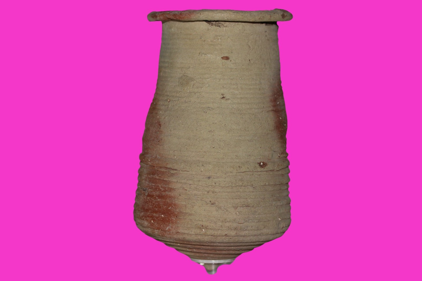 Holy Land Artifact Authentic Large Beaker Found in Israel 400 BC-600 AD COA J128