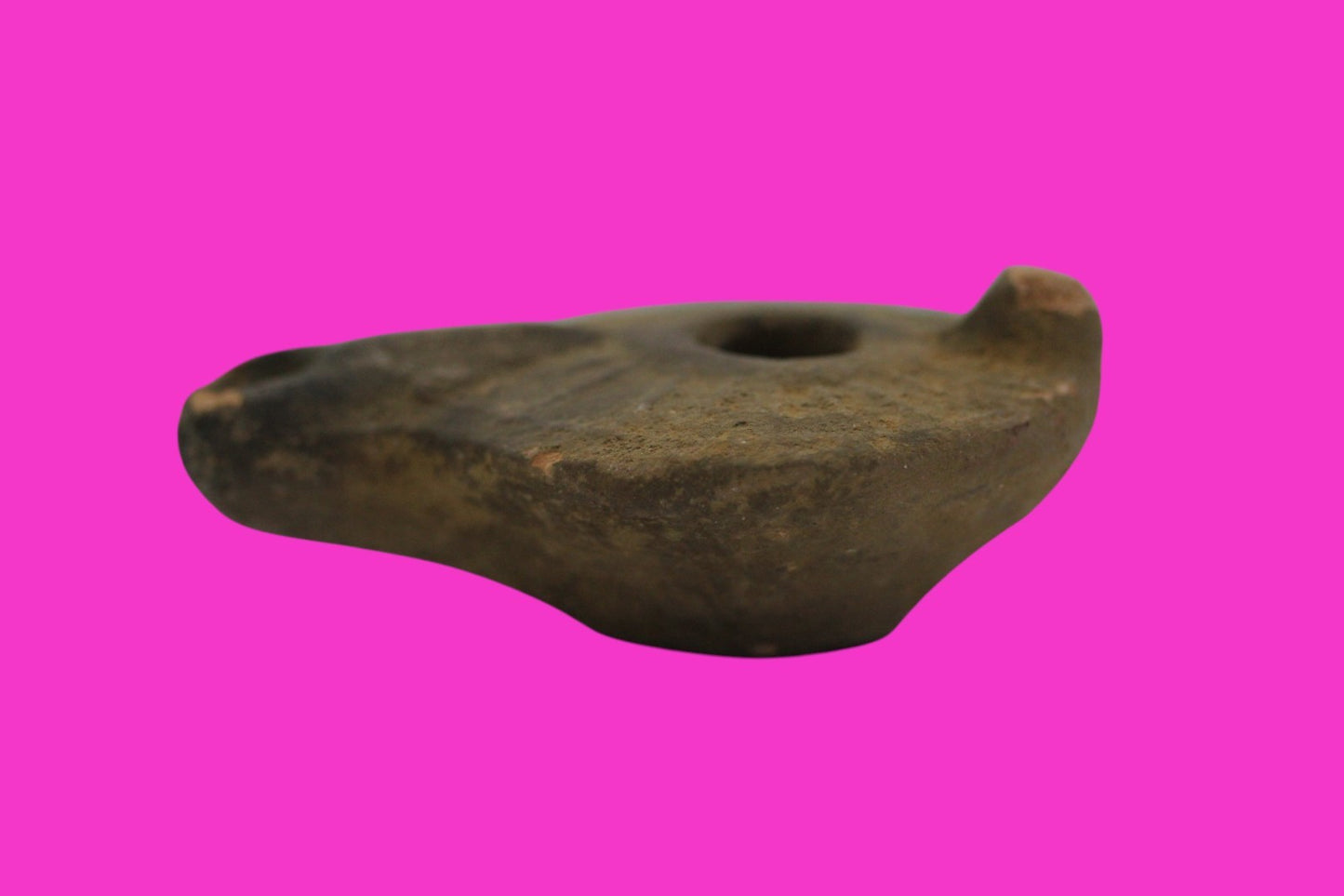Jesus Christ Homeland Oil Lamp Authentic Holy Land Artifact 100-400 AD COA J107