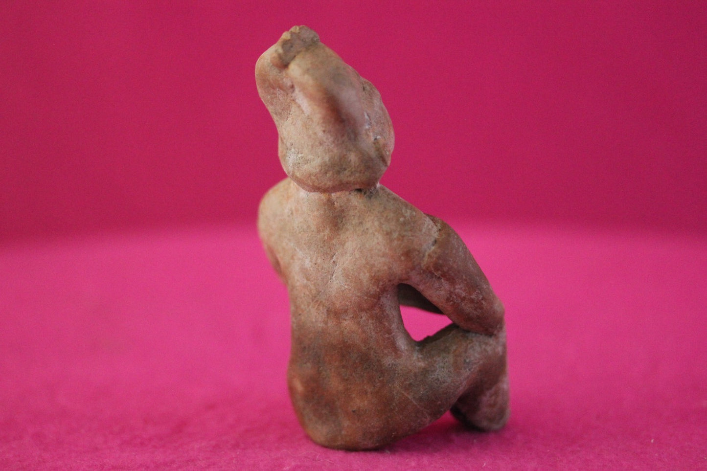 Authentic Pre Columbian Artifact Rare Skirted Tomb Figure Colima Mexico COA 180