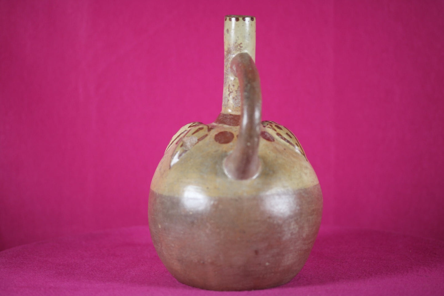Authentic Pre Columbian Artifact Fruit Vessel Moche Ex Arte Primitivo COA T107