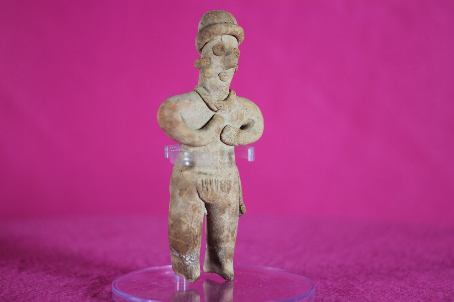 Pre Columbian Artifact Authentic Tomb Figure Colima Mexico 100 BC-250 AD COA 140