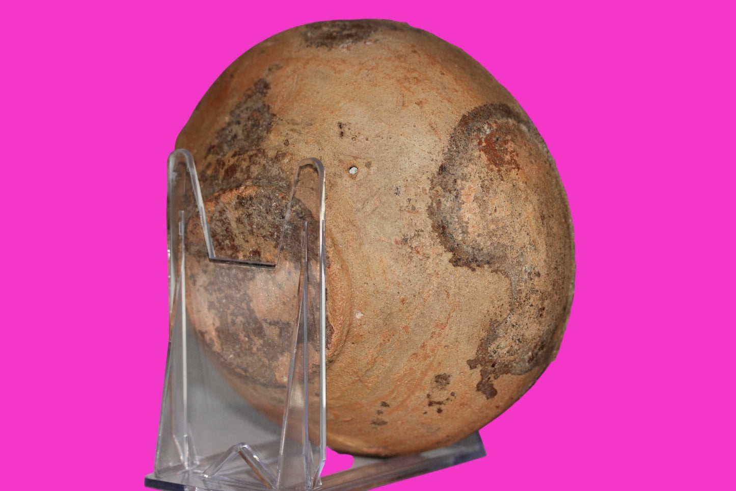 Holy Land Artifact Authentic 4000 Year Old Bowl Time of Abraham 2000 BC COA J126