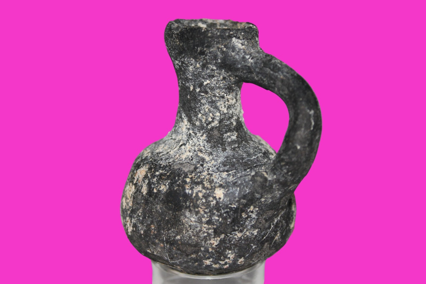 Ancient Holy Land Artifact King David Mini Jugglet Christ Home Land 1000BC COA 3