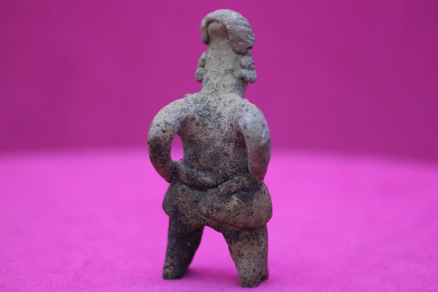 Authentic Pre Columbian Artifact Rare Grandma Tomb Figure Colima Mexico COA 144