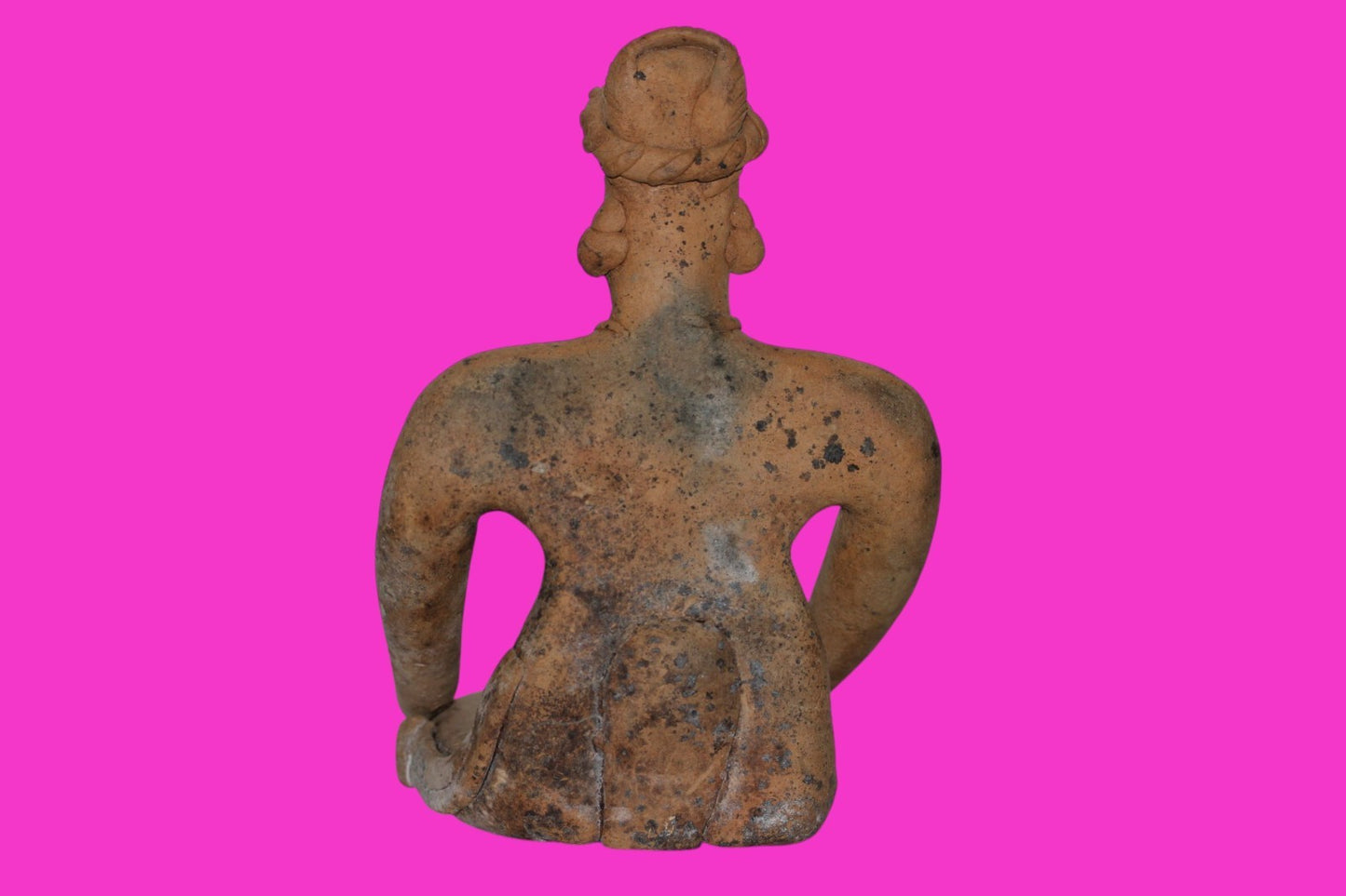 Pre Columbian Museum Quality Artifact Large Tomb Figure Colima Mexico COA 214