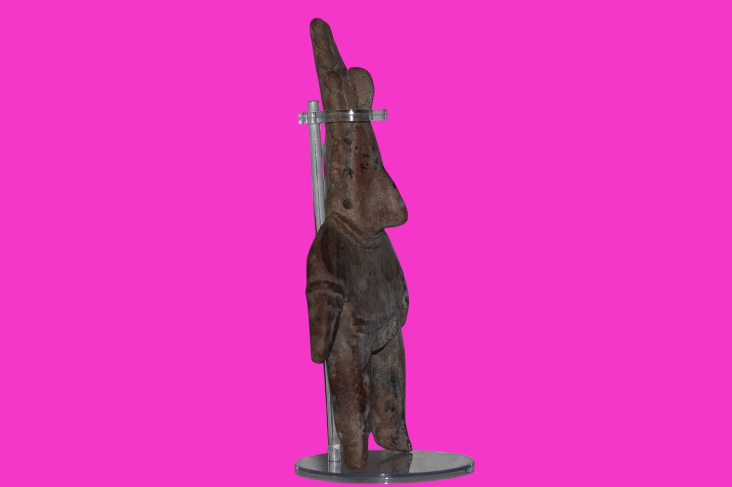 Pre Columbian Authentic Artifact Archaic Shaman Tomb Figure Colima Mexico COA 20