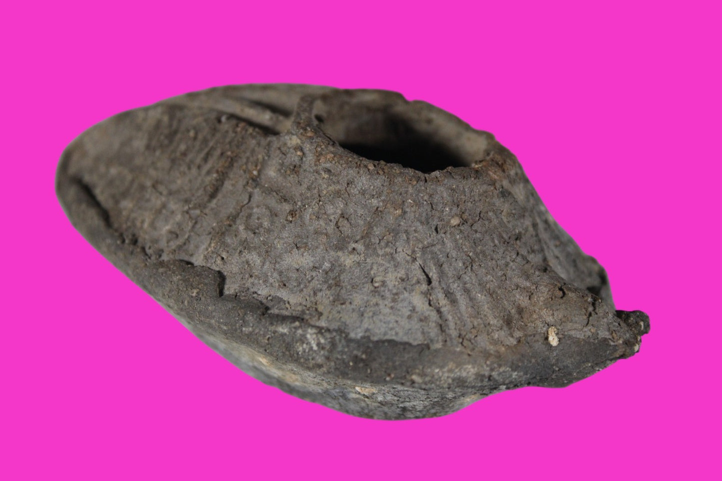 Ancient Holy Land Oil Lamp Artifact Jesus Christ Home Israel 300-600 AD COA 90