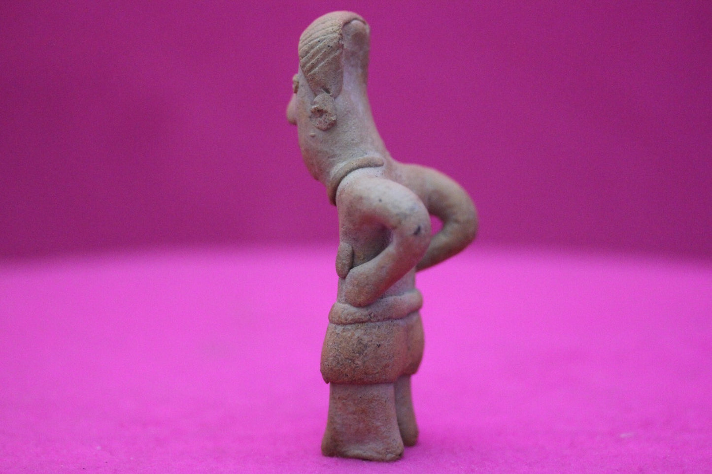 Pre Columbian Artifact Authentic Rare Grandma Tomb Figure Colima Mexico COA 155