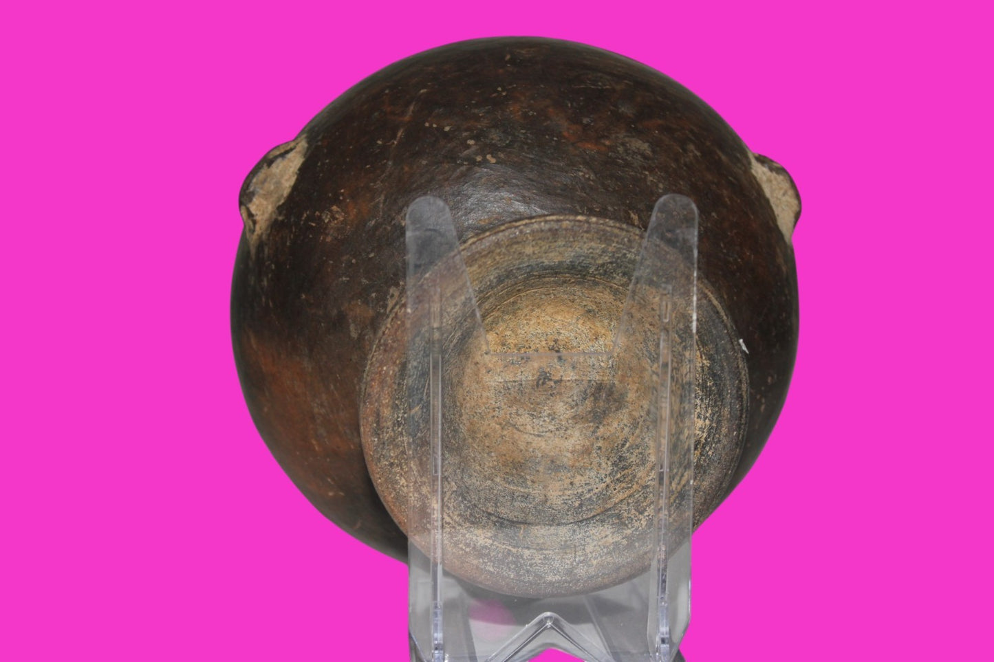 Pre Columbian Authentic Artifact Pedestal Bowl Calima Colombia 750 AD COA J63