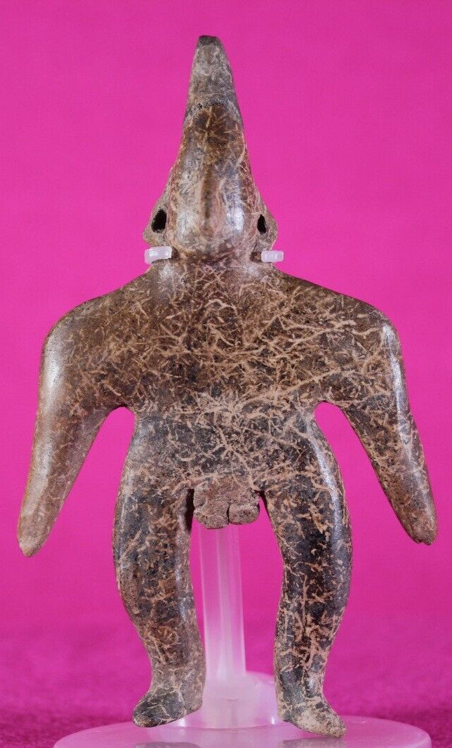 Pre Columbian Artifact Authentic Colima Shaman Mexico Ex Arte Primitivo COA J59