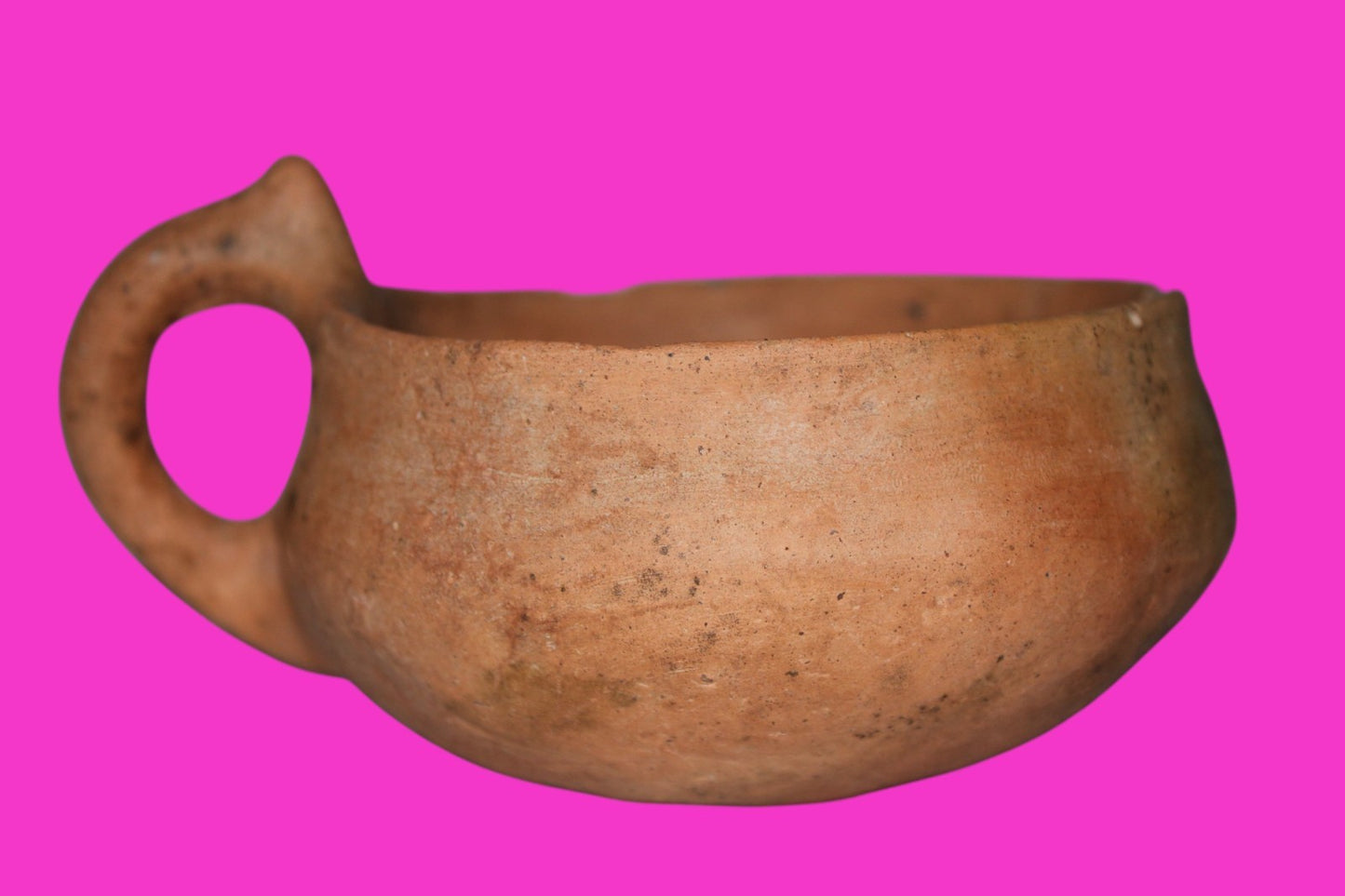 Holy Land Artifact Authentic 4000 Year Old Cup Time of Abraham 2000 BC COA J116