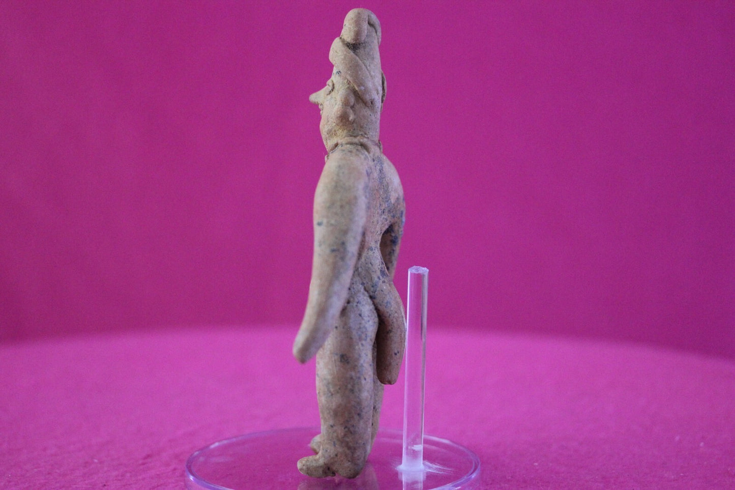 Authentic Pre Columbian Artifact Tomb Figure Colima Mexico 100 BC-250 AD COA 163
