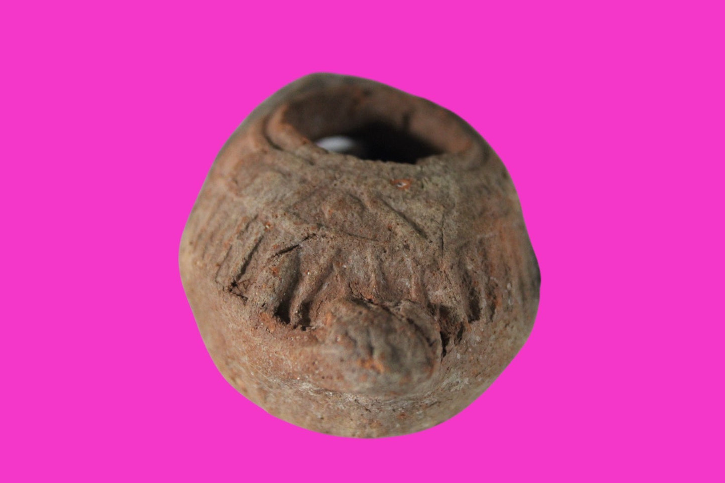 Ancient Holy Land Oil Lamp Artifact Jesus Christ Home Israel 300-600 AD COA 69