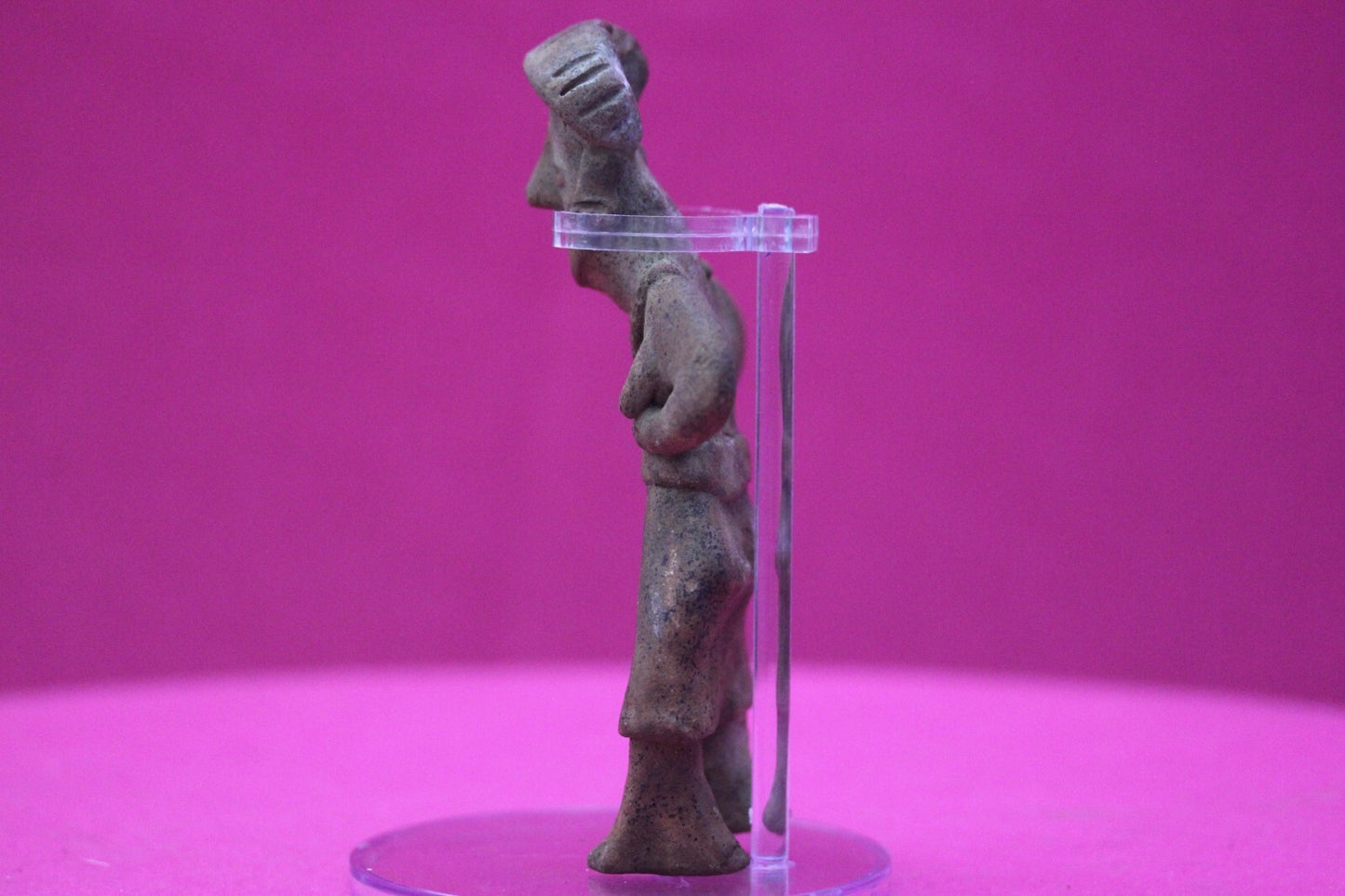 Pre Columbian Authentic Artifact Old Grandma Colima Mexico 100 BC-250 AD COA 151