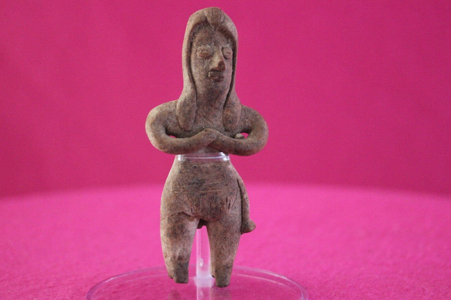 Pre Columbian Artifact Authentic Tomb Figure Colima Mexico 100 BC-250 AD COA 177