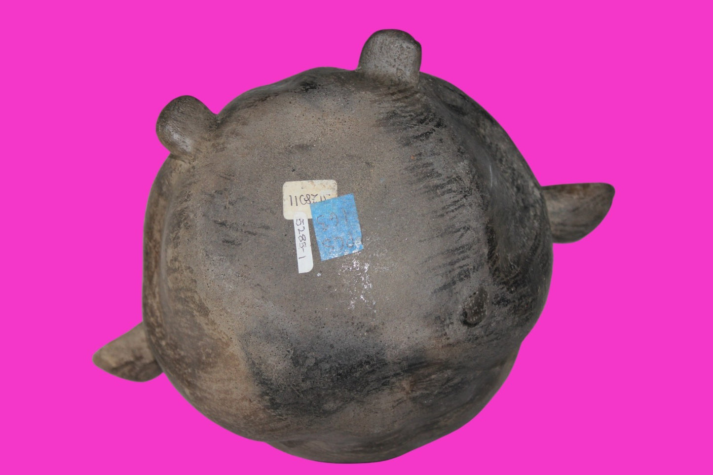 Pre Columbian Artifact Chancay 11 Inch Rotund Figure 1000-1250 AD  Peru COA 264