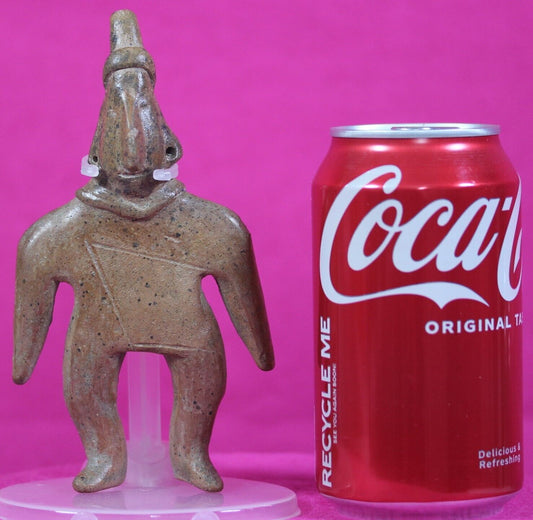 Authentic Pre Columbian Artifact Colima Shaman Tomb Figure 300BC-300AD COA J13