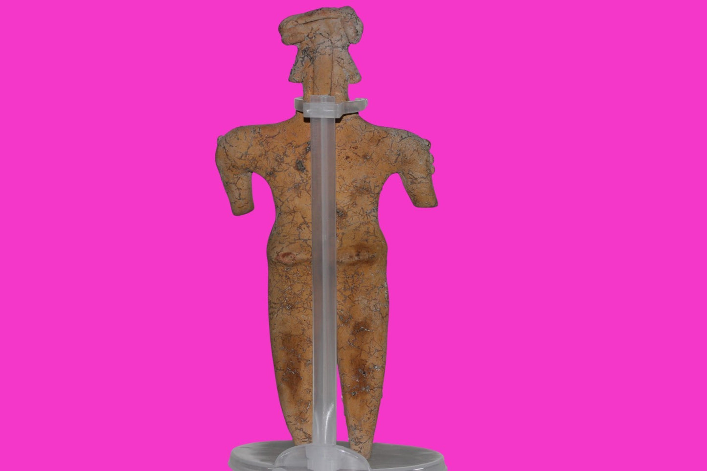 Pre Columbian Artifact 8 Inch Shaman Tomb Figure Colima Mexico 100 BC COA 249