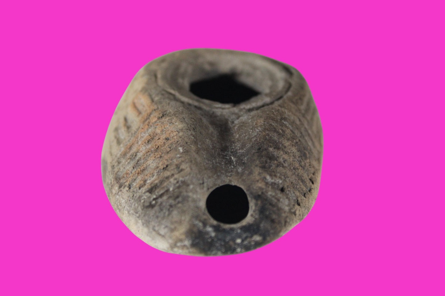 Ancient Holy Land Oil Lamp Artifact Jesus Christ Home 300-600 AD Israel COA 99