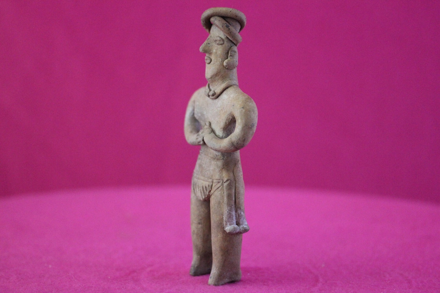 Pre Columbian Authentic Artifact Tomb Figure Colima Mexico 100 BC-250 AD COA 170