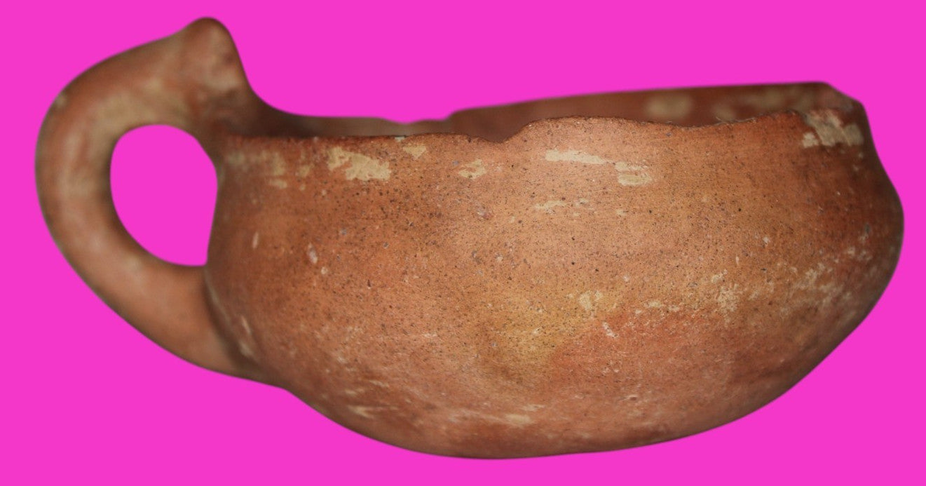 Ancient Holy Land Artifact 4000 Year Old Cup Time of Abraham 2000 BC COA J115