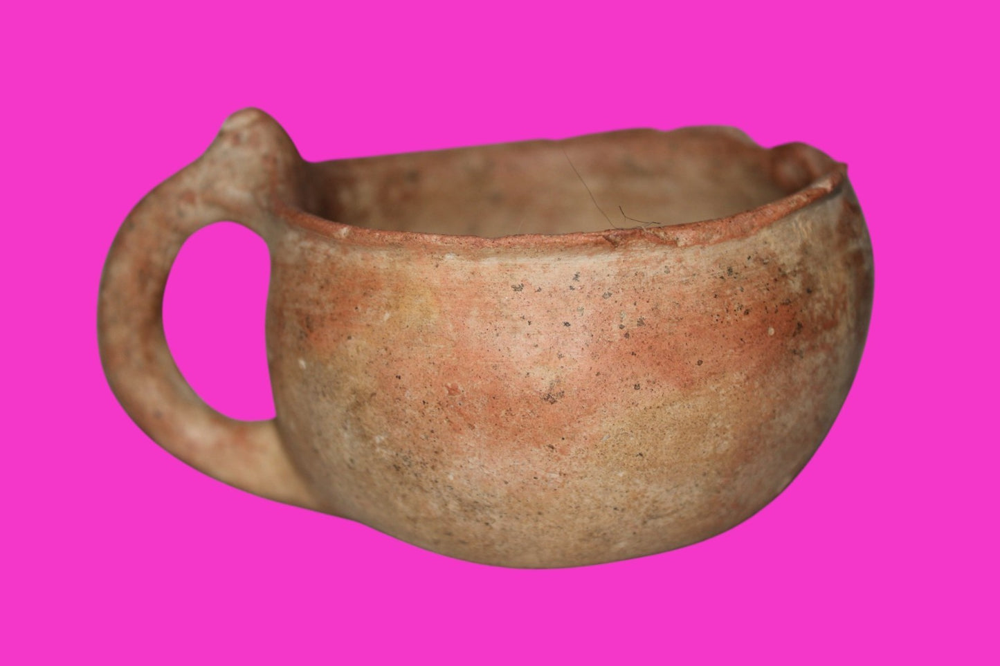 Holy Land Artifact Authentic 4000 Year Old Cup Time of Abraham 2000 BC COA J118