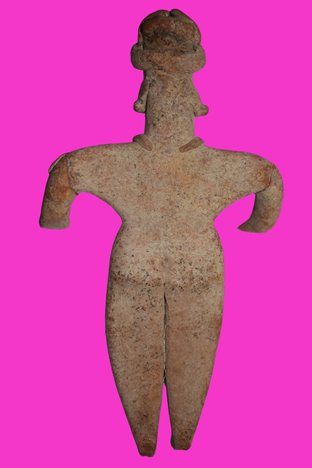 Pre Columbian Artifact 9 in Female Shaft Tomb Figure Colima Mexico 100BC COA 275