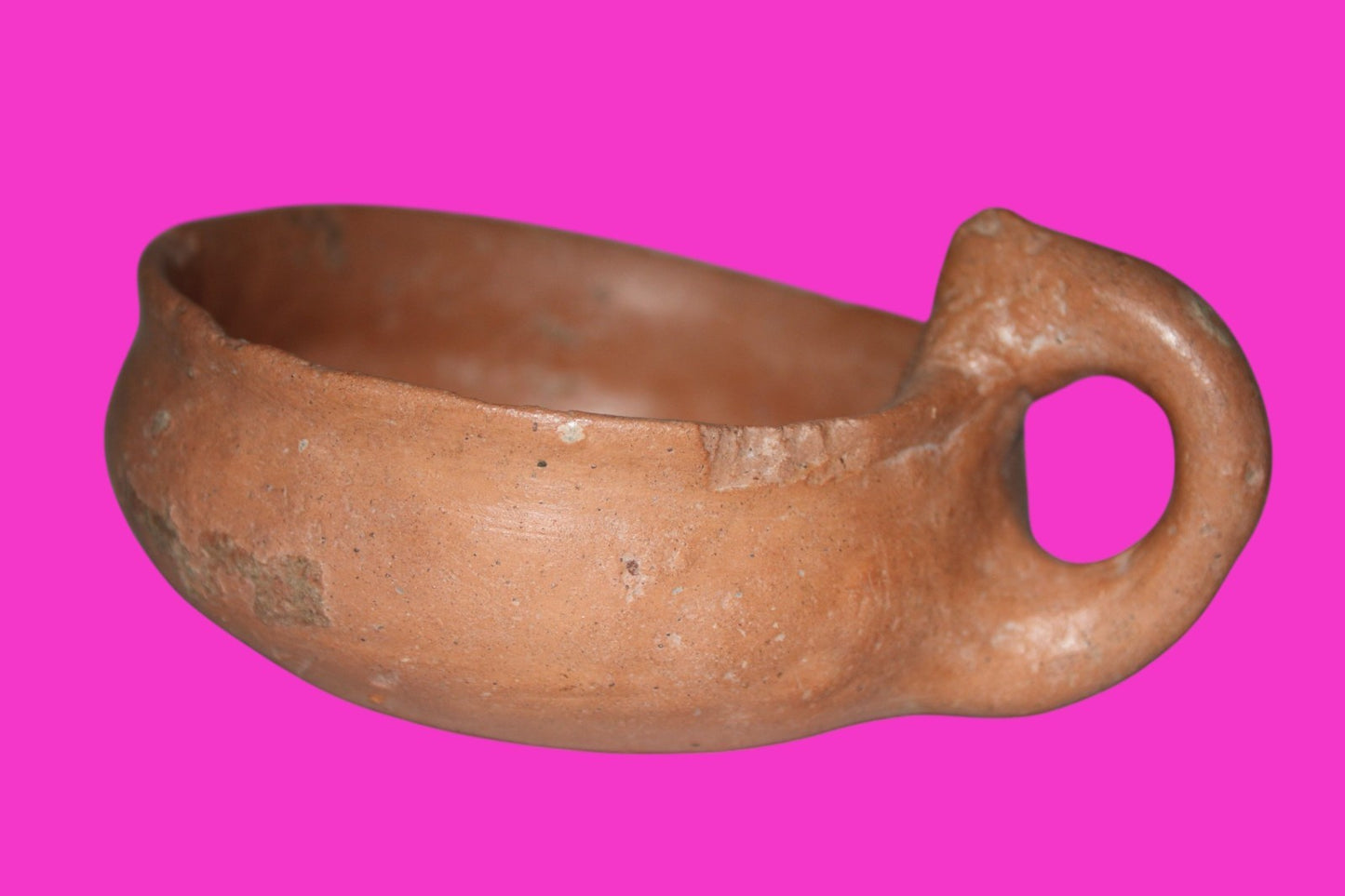 Holy Land Artifact Authentic 4000 Year Old Cup Time of Abraham 2000 BC COA J114