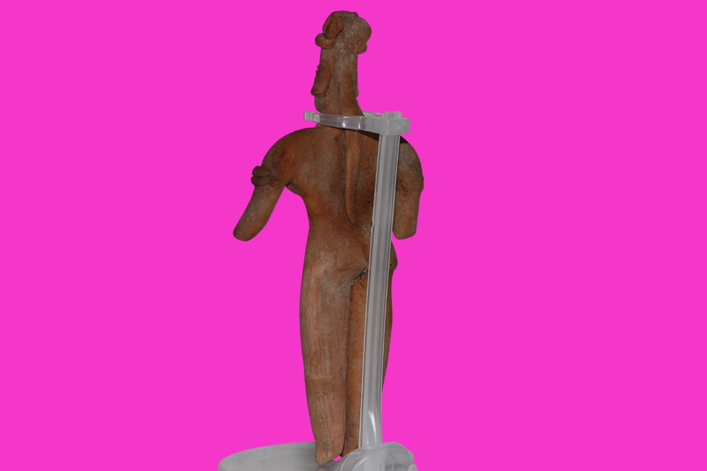 Pre Columbian Artifact 7 Inch Female Tomb Figure Colima Mexico 100 BC COA 240