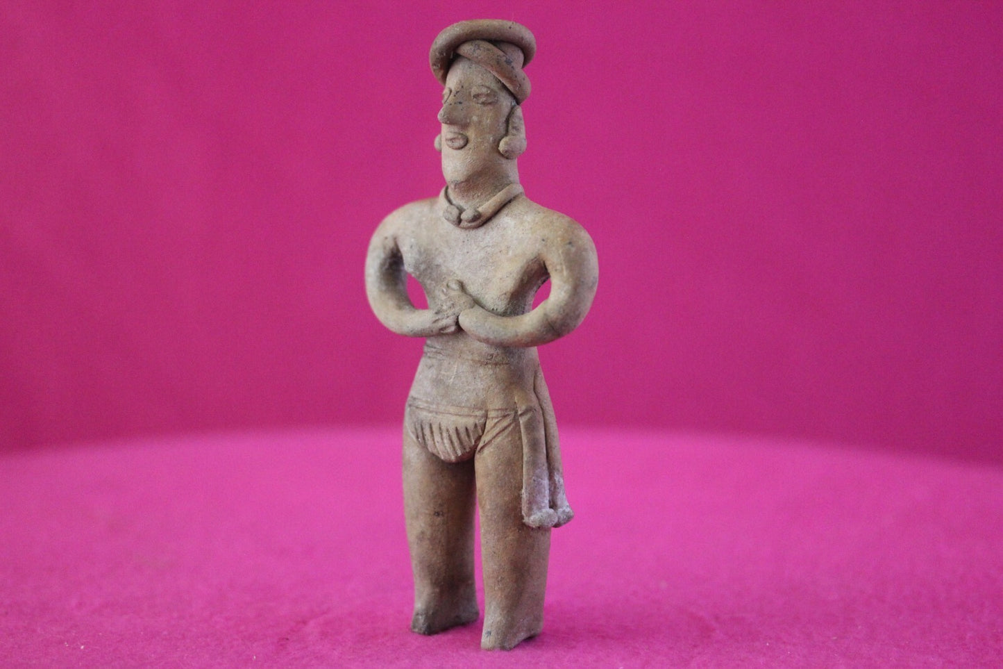 Pre Columbian Authentic Artifact Tomb Figure Colima Mexico 100 BC-250 AD COA 170